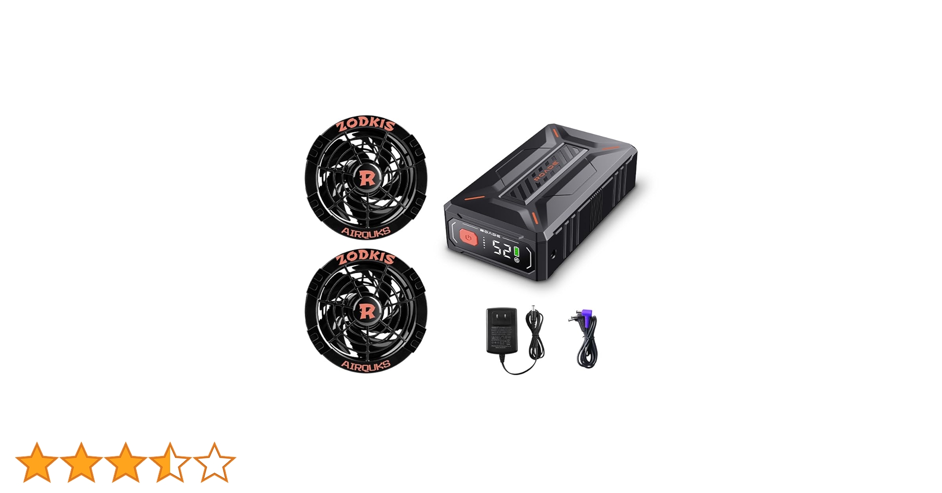 Amazon.co.jp: 52V超暴風 ファンバッテリーセット 40500mAh大容量